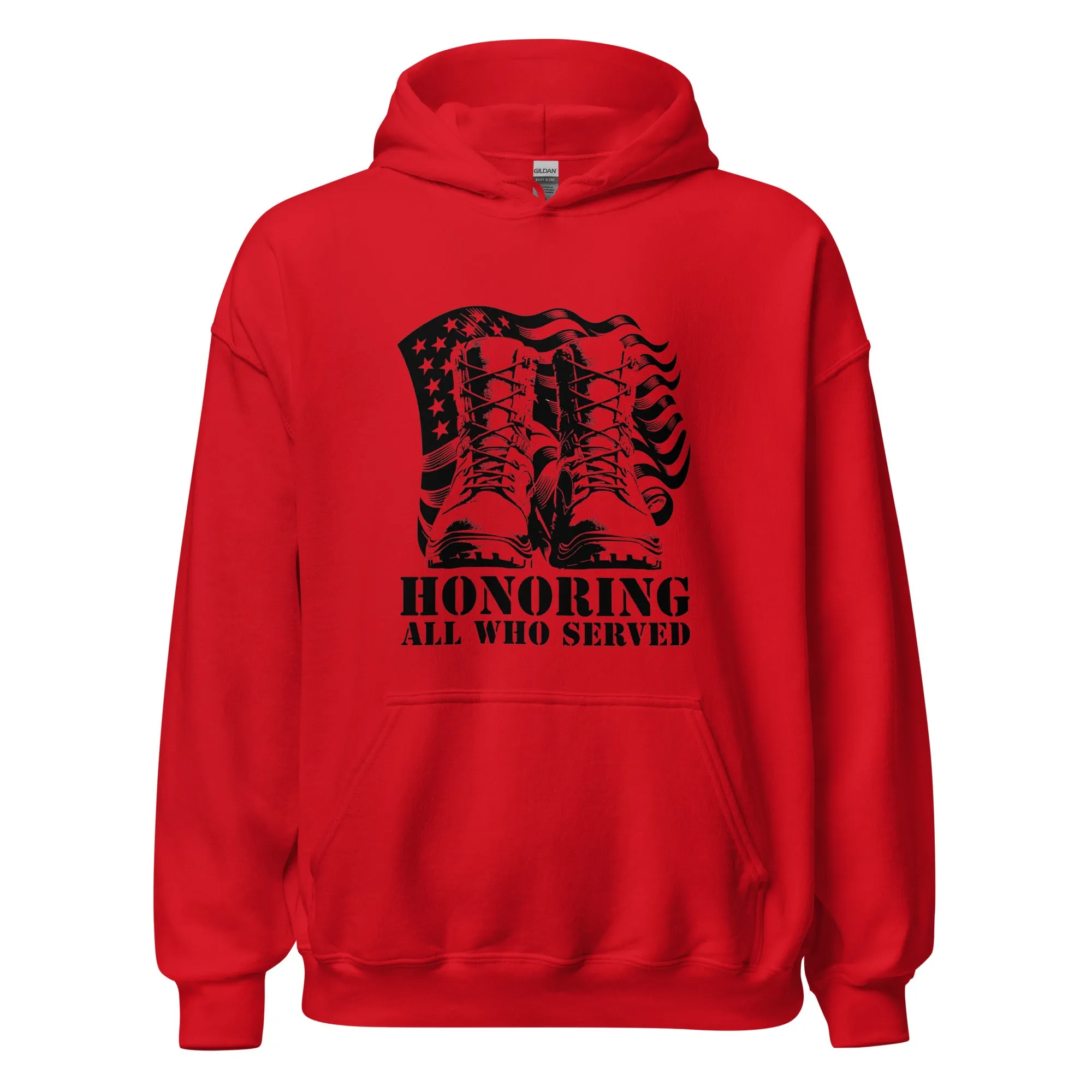 Hoodie JELPAZN "Honoring All Who Served