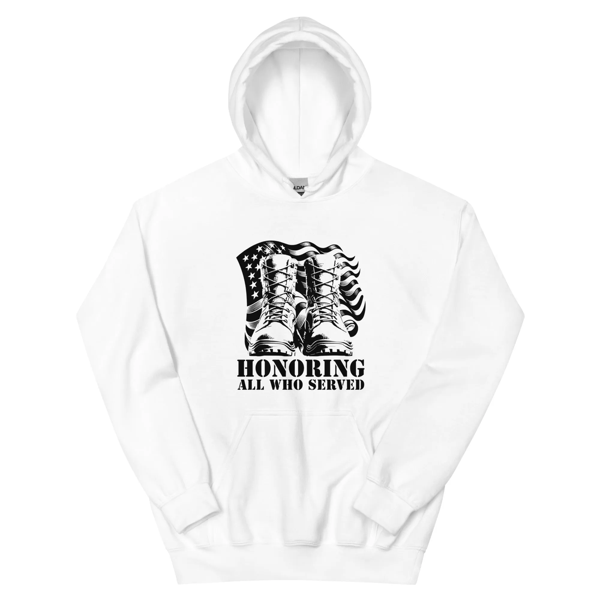 Hoodie JELPAZN "Honoring All Who Served