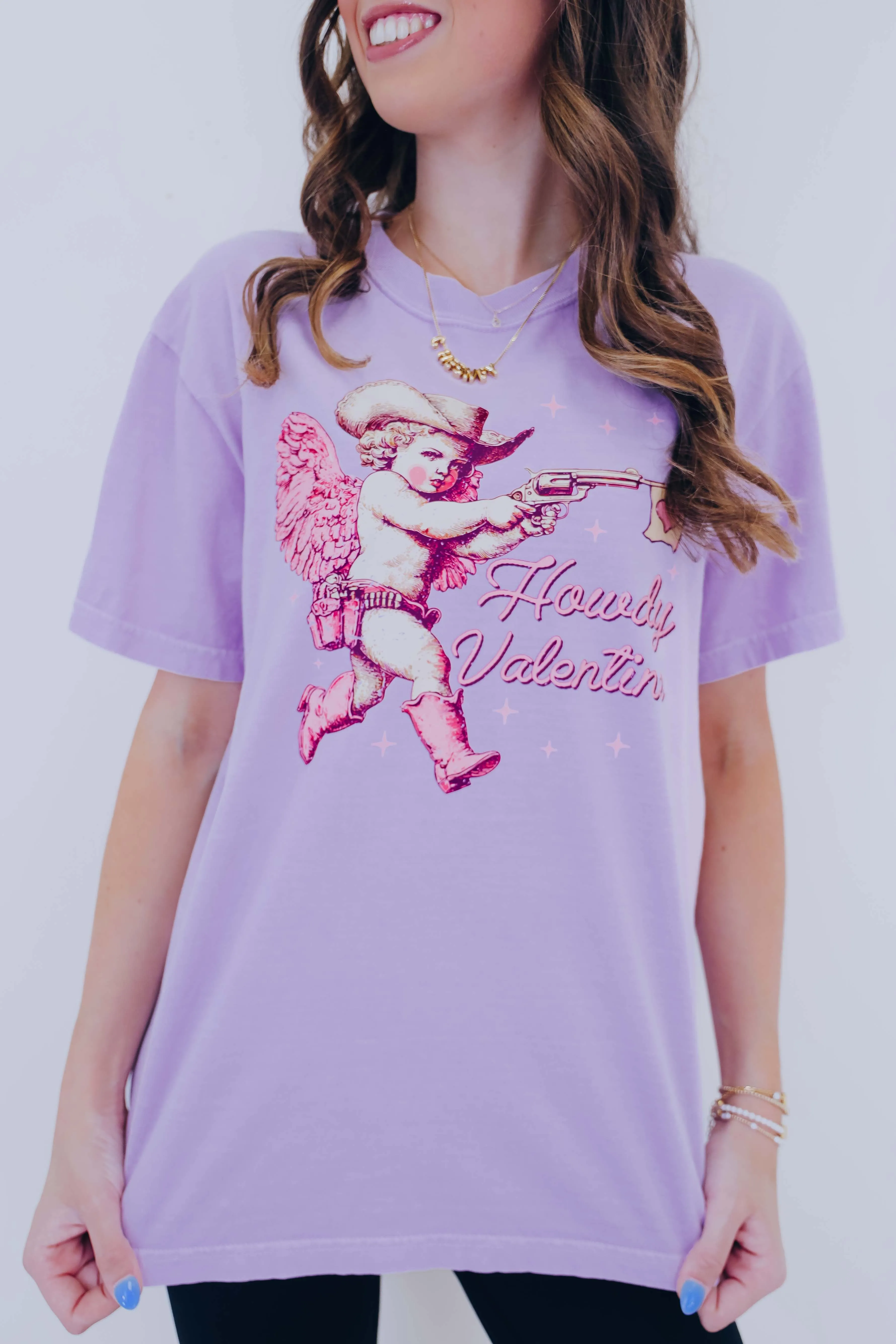 Howdy Valentine Comfort Colors Graphic Tee S-3X