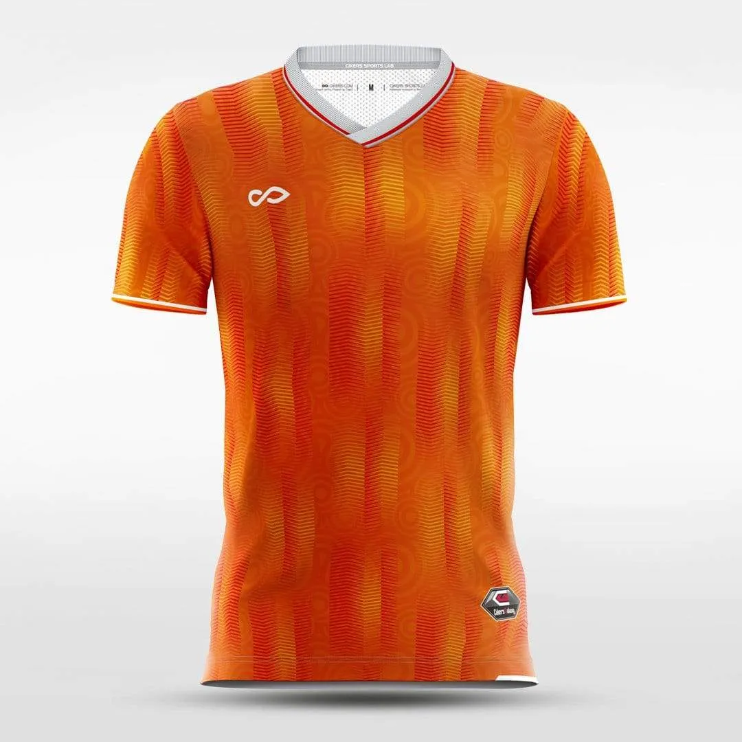 Human Moon Day - Customized Men's Sublimated Soccer Jersey