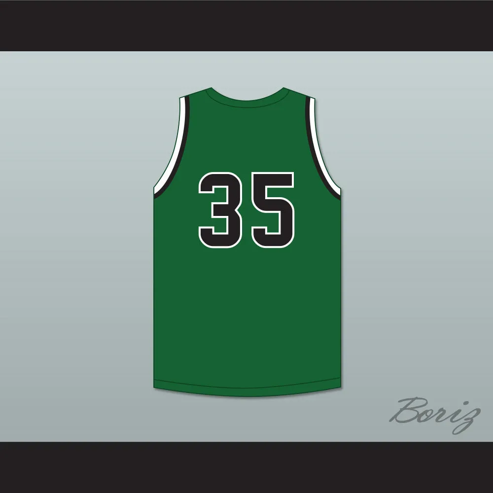 Jabari Walker 35 AZ Compass Prep Dragons Green Basketball Jersey 1