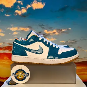Jordan 1 Low Light Teal