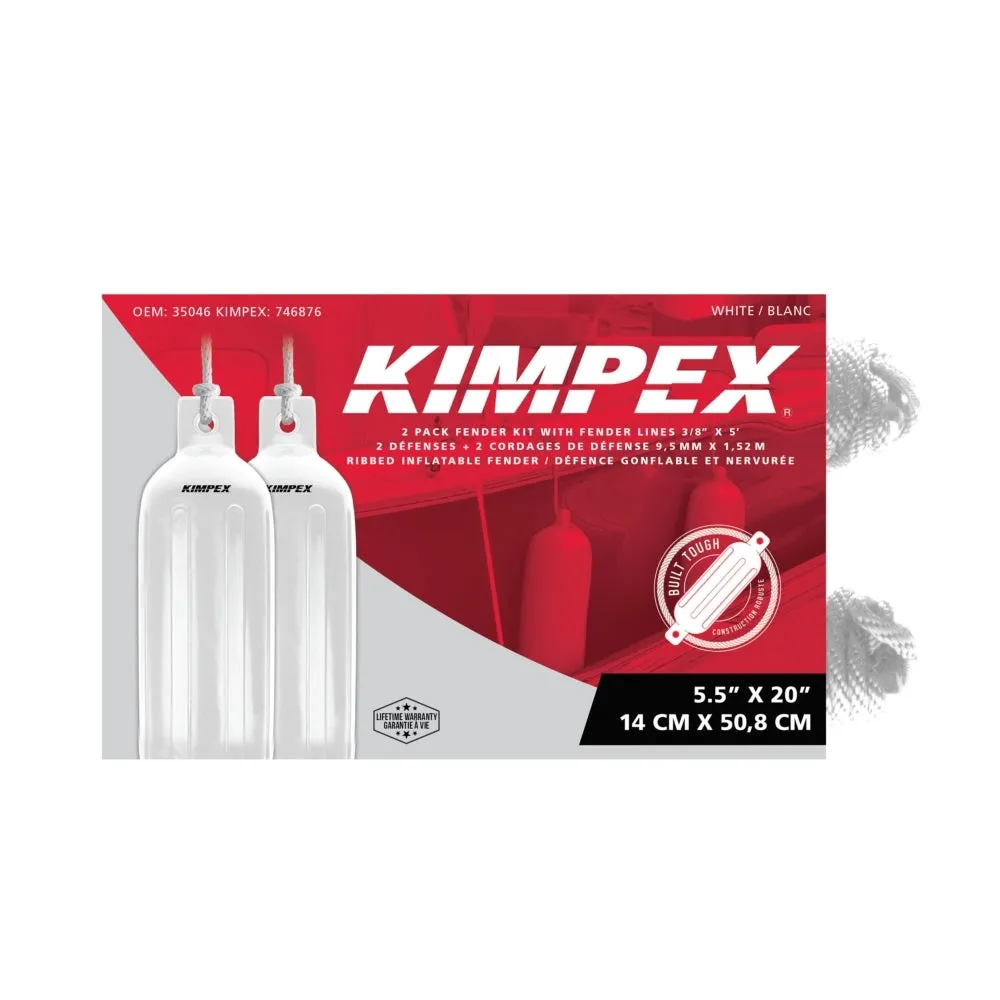 Kimpex 2 Fender With Rope