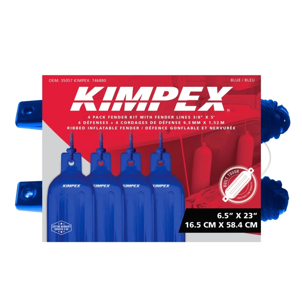 Kimpex 4 Fender With Rope