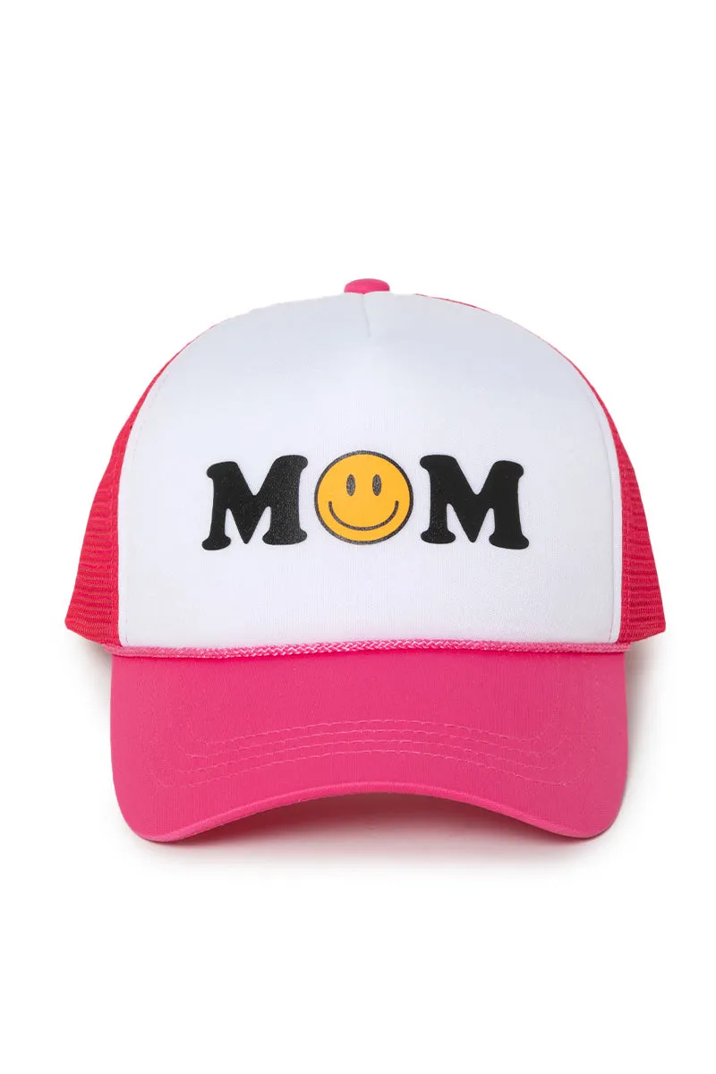 LCAPM2048 - Smiley Mom Trucker hat