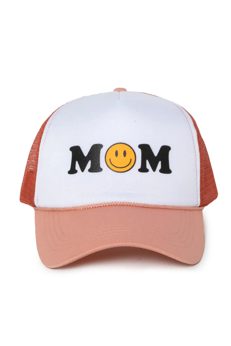 LCAPM2048 - Smiley Mom Trucker hat