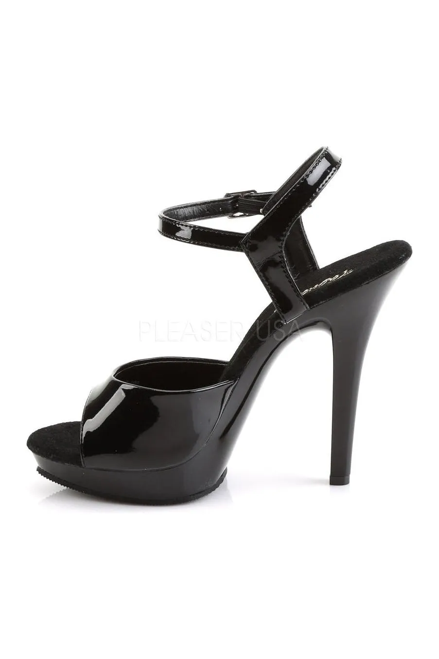 LIP-109 Sandal | Black Patent