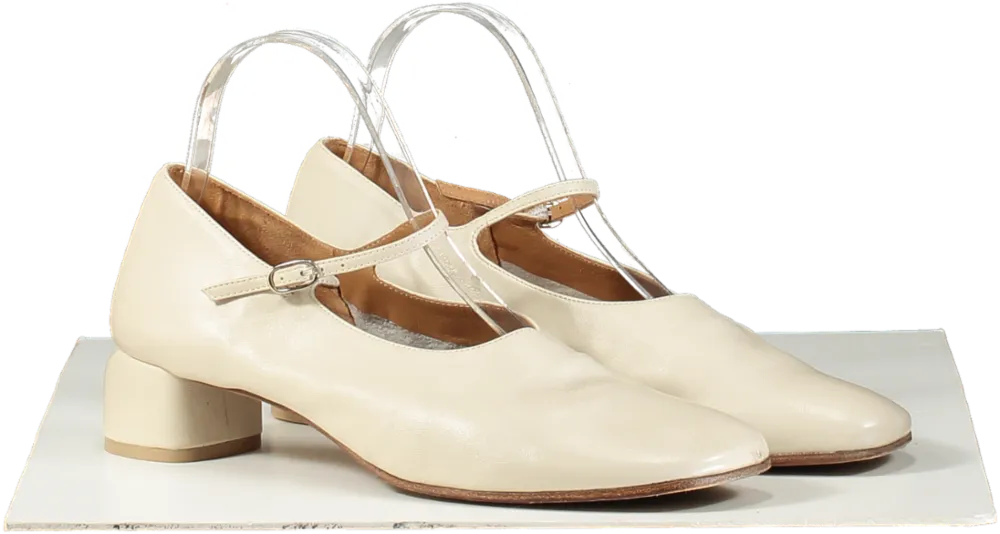 LoQ Cream Daria Mary Jane Flat UK 7 EU 40 👠