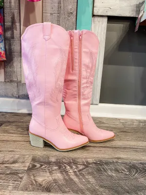 Loretta Pink Boots