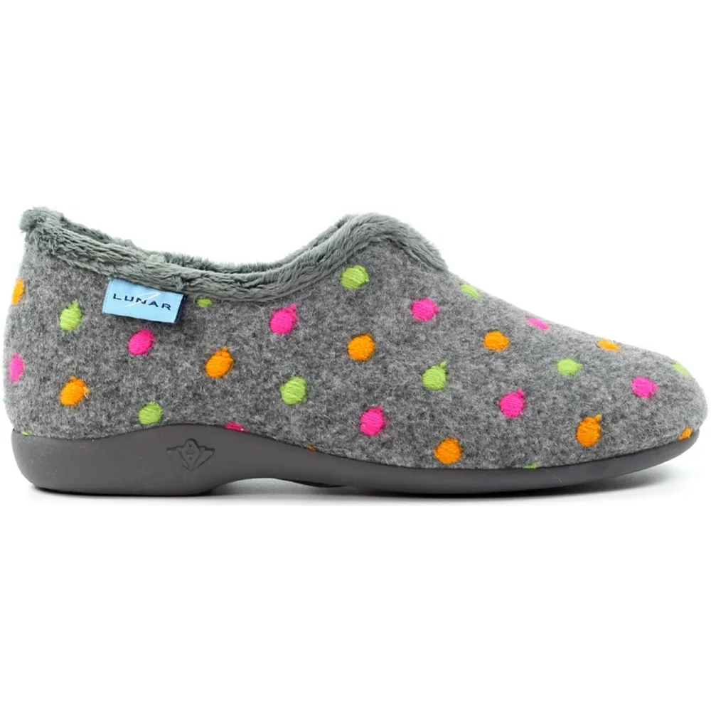 Lunar Studio Grey Slippers