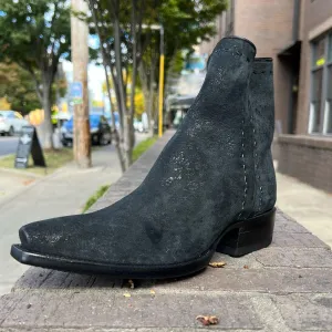 Mens’s Vintage Black Nu-buck Zorro