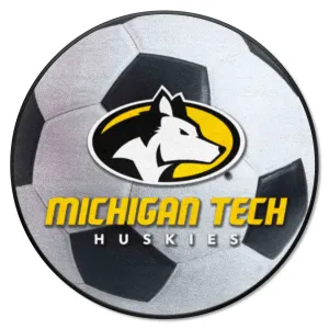 Michigan Tech University Soccer Ball Mat