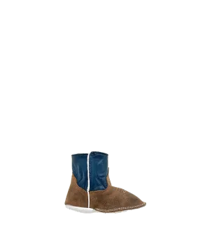 Miron Crosby Navy Baby Bootie