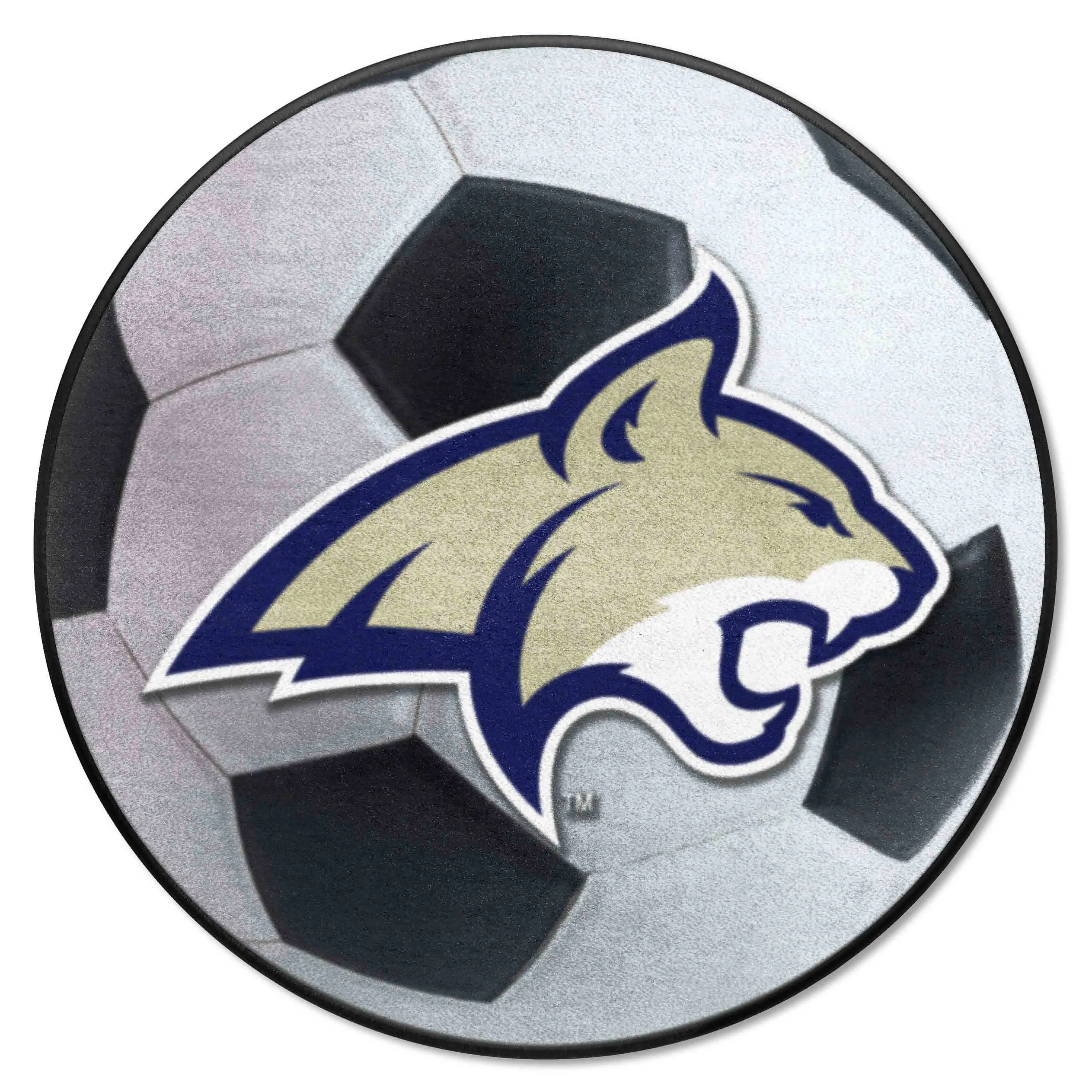 Montana State University Soccer Ball Mat