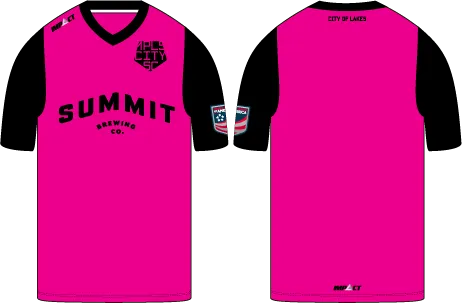 MPLS City Soccer Shirt | Pink Away