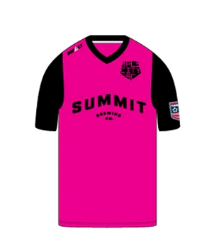 MPLS City Soccer Shirt | Pink Away