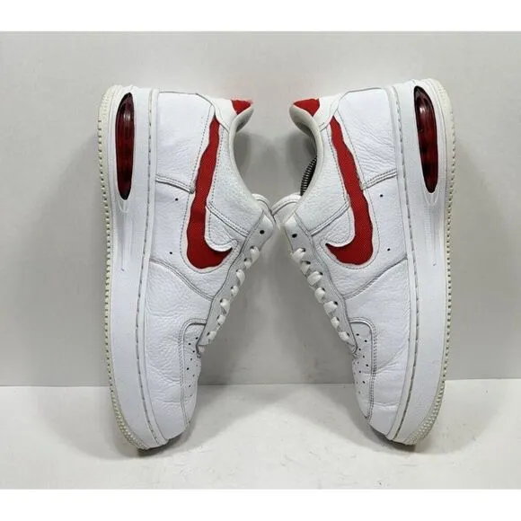 Nike Air Force 1 Low EVO Shoes University Red White HF3630-100 Sz Men’s Sz 11.5