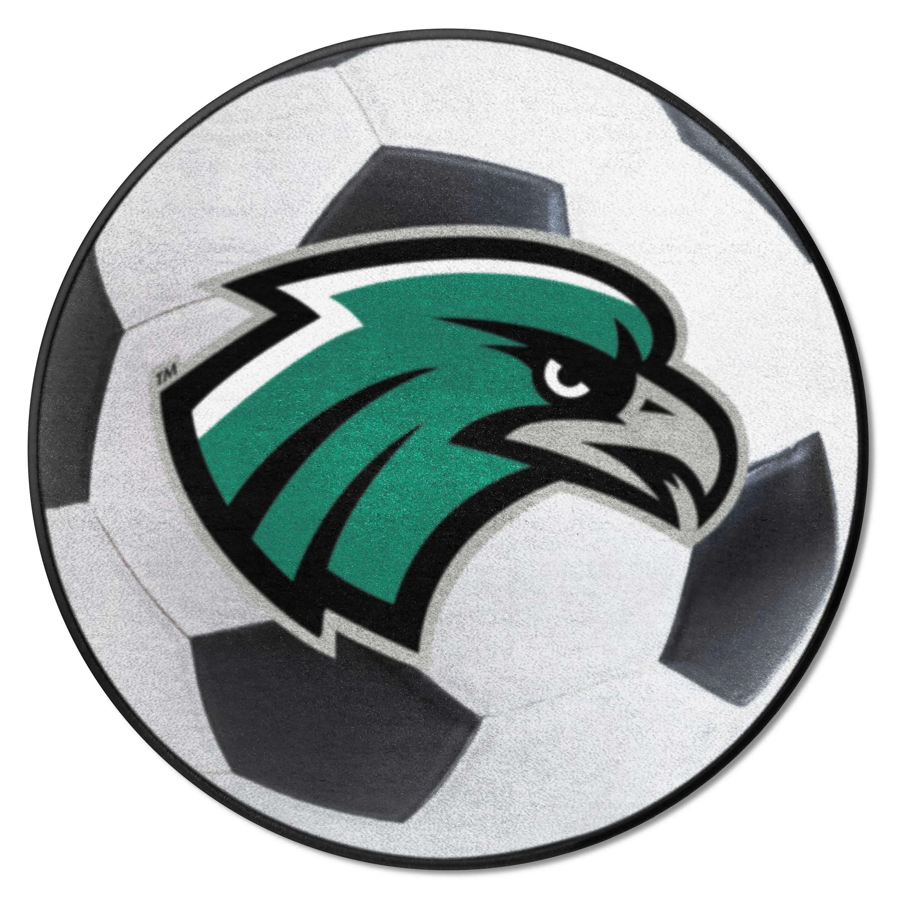 Northeastern State University Soccer Ball Mat
