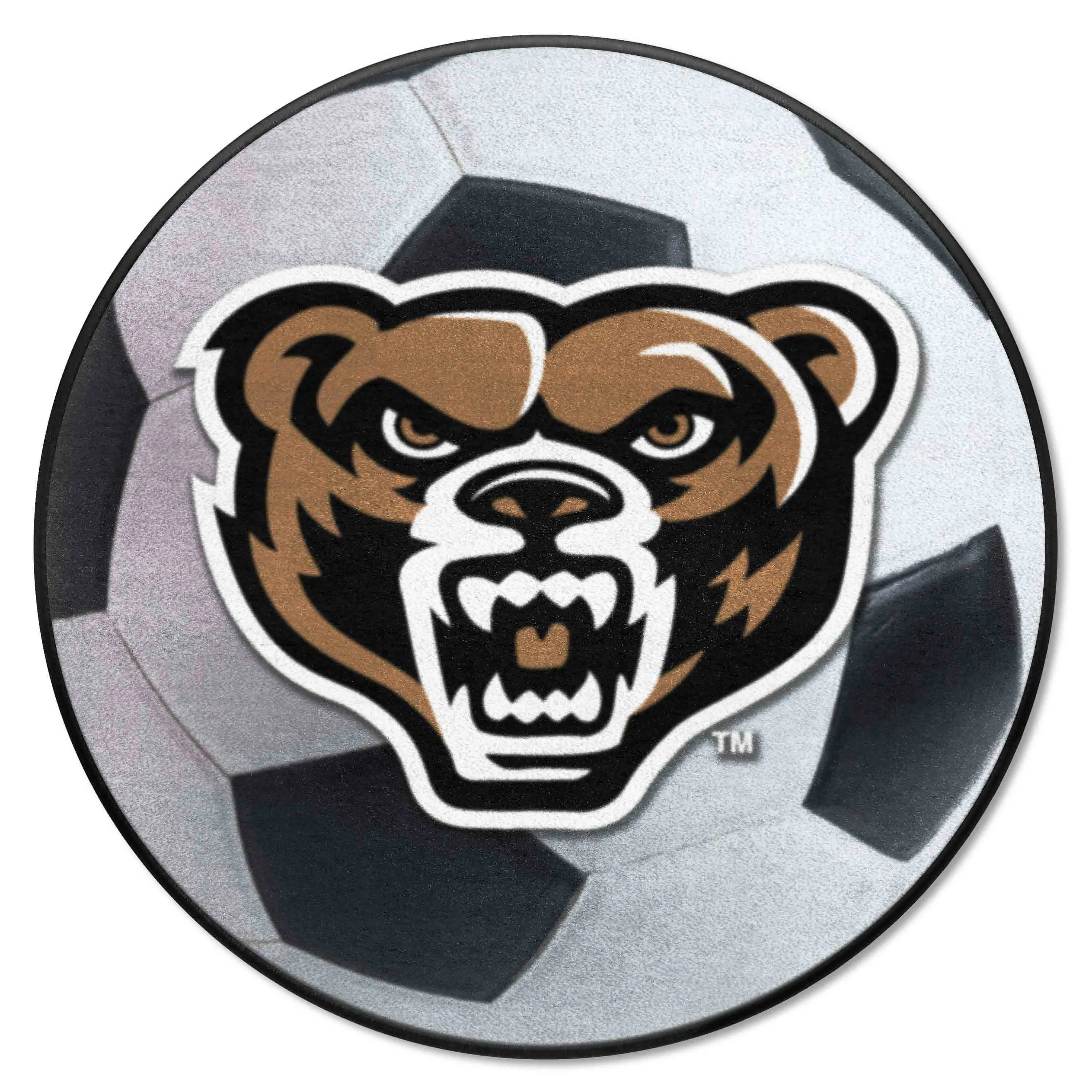 Oakland University Soccer Ball Mat