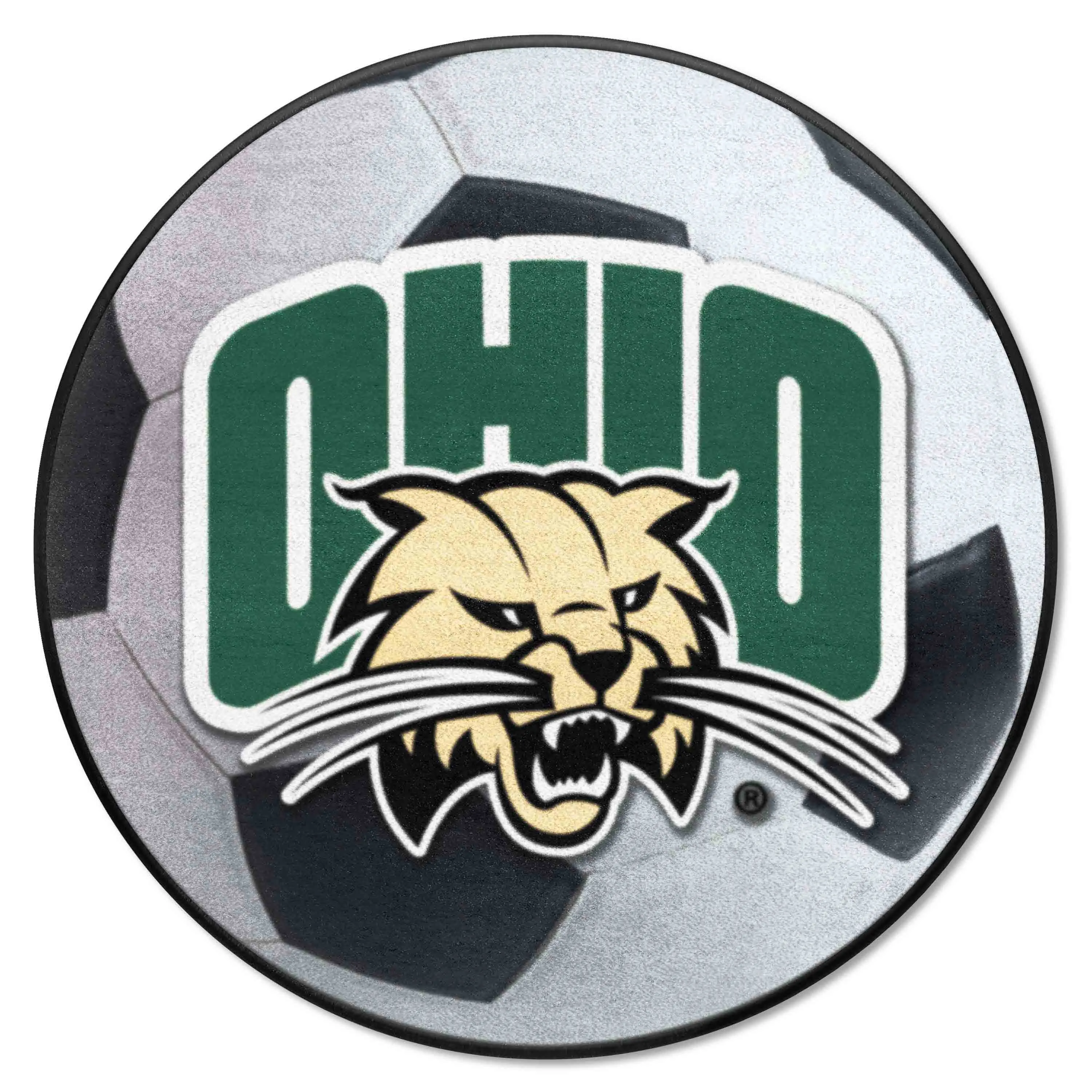 Ohio University Soccer Ball Mat