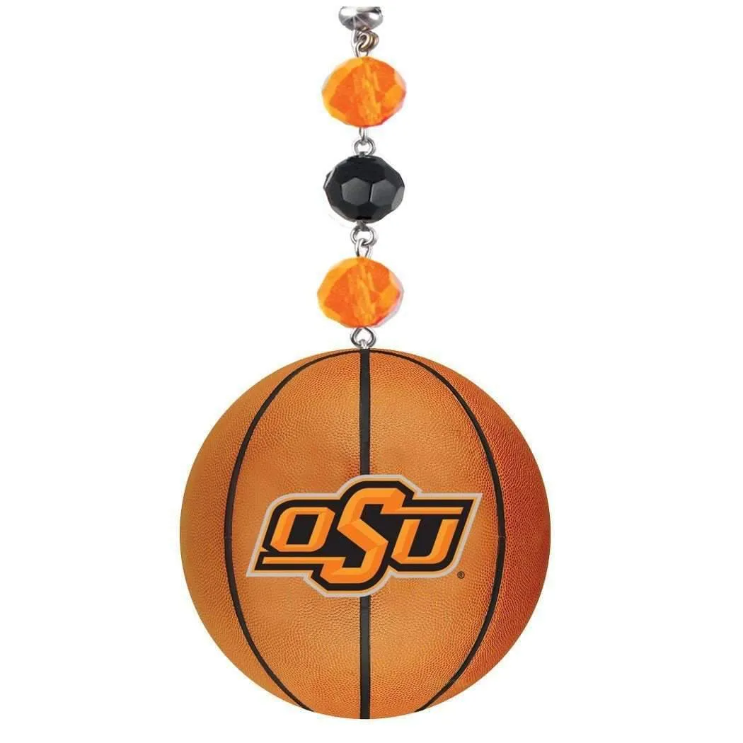 Oklahoma State University - Team BASKETBALL (set of 3)   MAGNETIC ORNAMENT