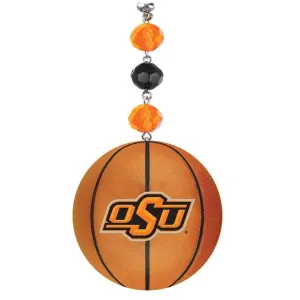 Oklahoma State University - Team BASKETBALL (set of 3)   MAGNETIC ORNAMENT