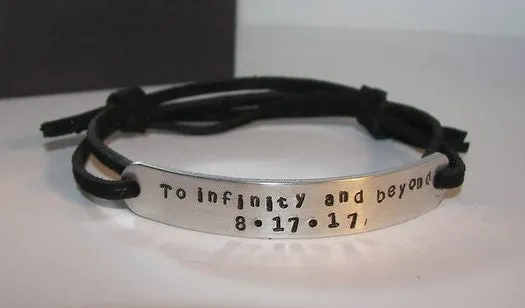 Personalized word bracelet,   handstamped jewelry , stamped bar, kids name bracelet , pick your word bracelet, , hand stamped jewerly