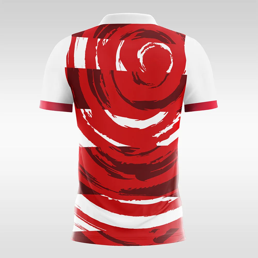 Read Wave - Customized Men's Sublimated Soccer Jersey