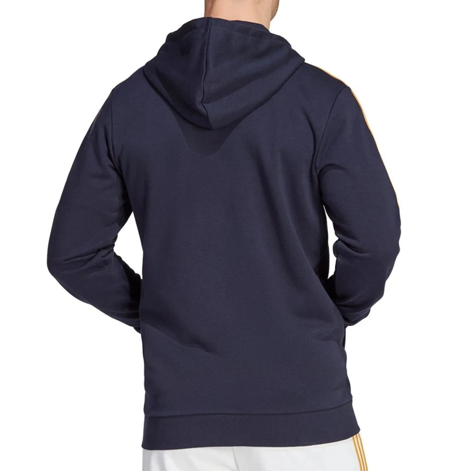 Real Madrid Casual 3S hooded soccer tracksuit 2023/24 ink navy - Adidas