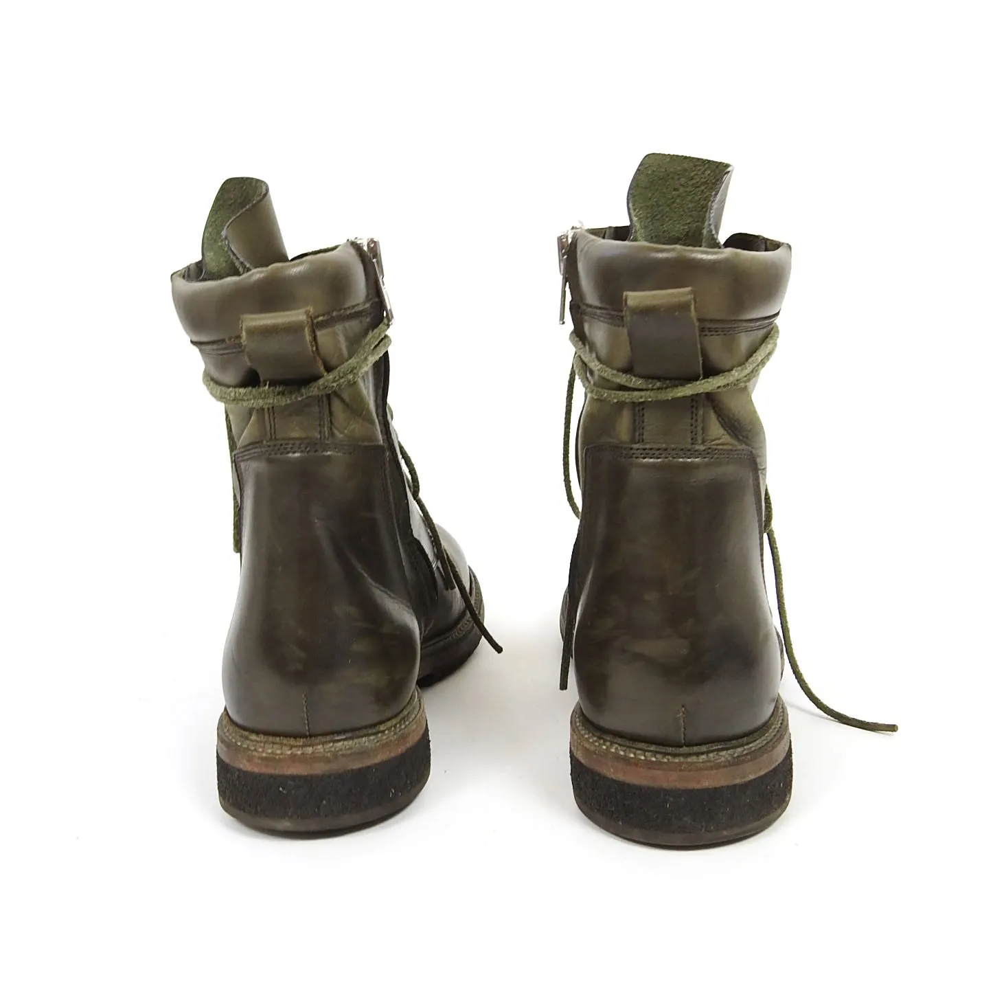 Rick Owens Goodyear Combat Boots Size 43