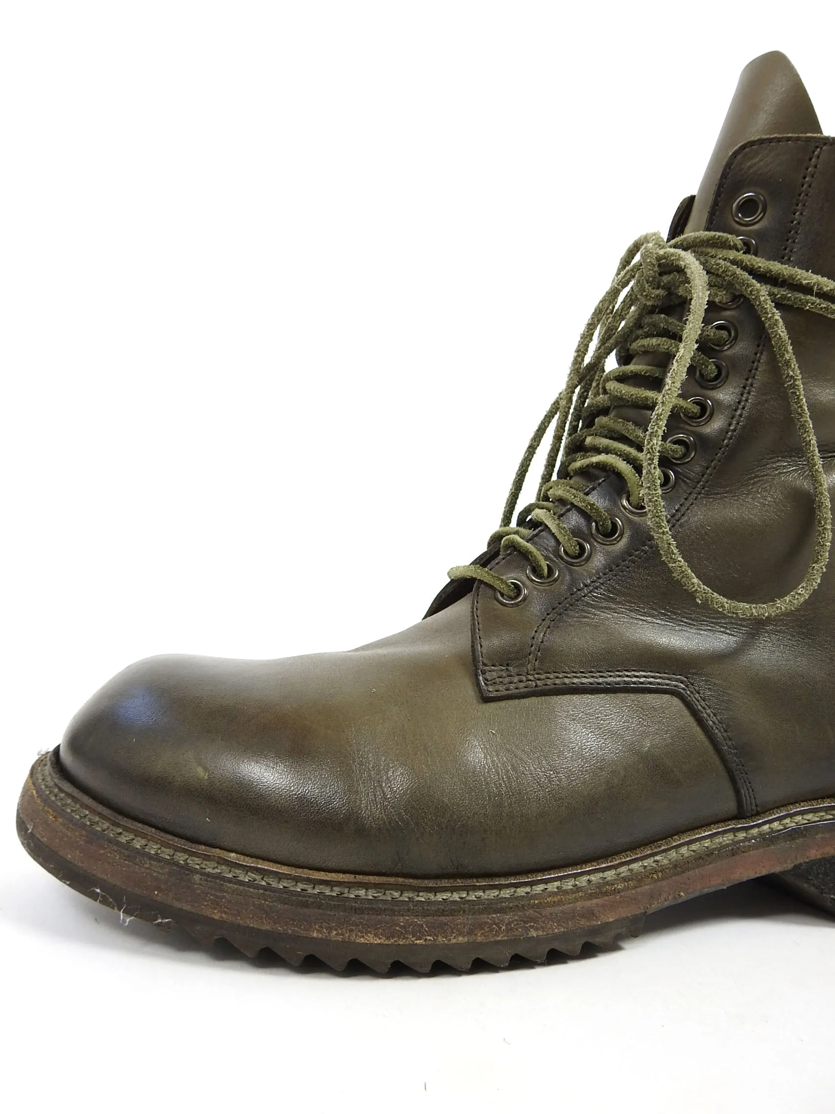 Rick Owens Goodyear Combat Boots Size 43