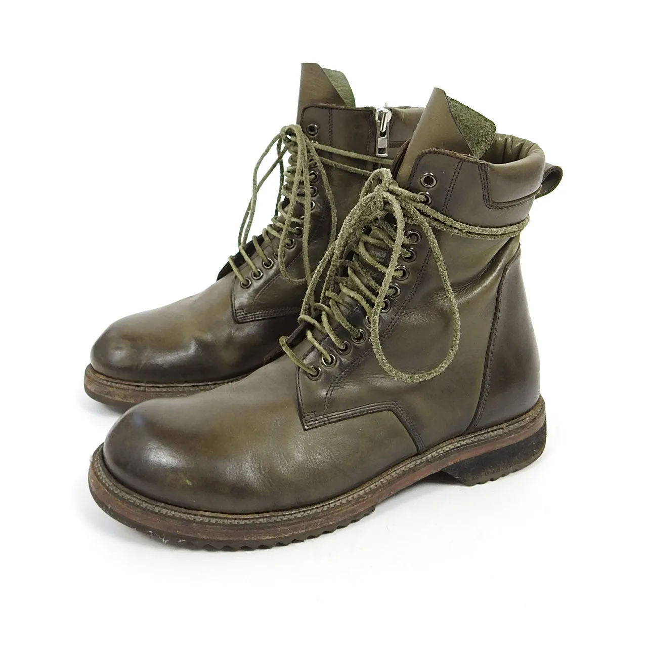 Rick Owens Goodyear Combat Boots Size 43