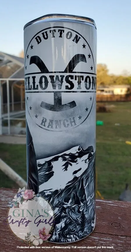 Rip Yellowstone Skinny Tumbler