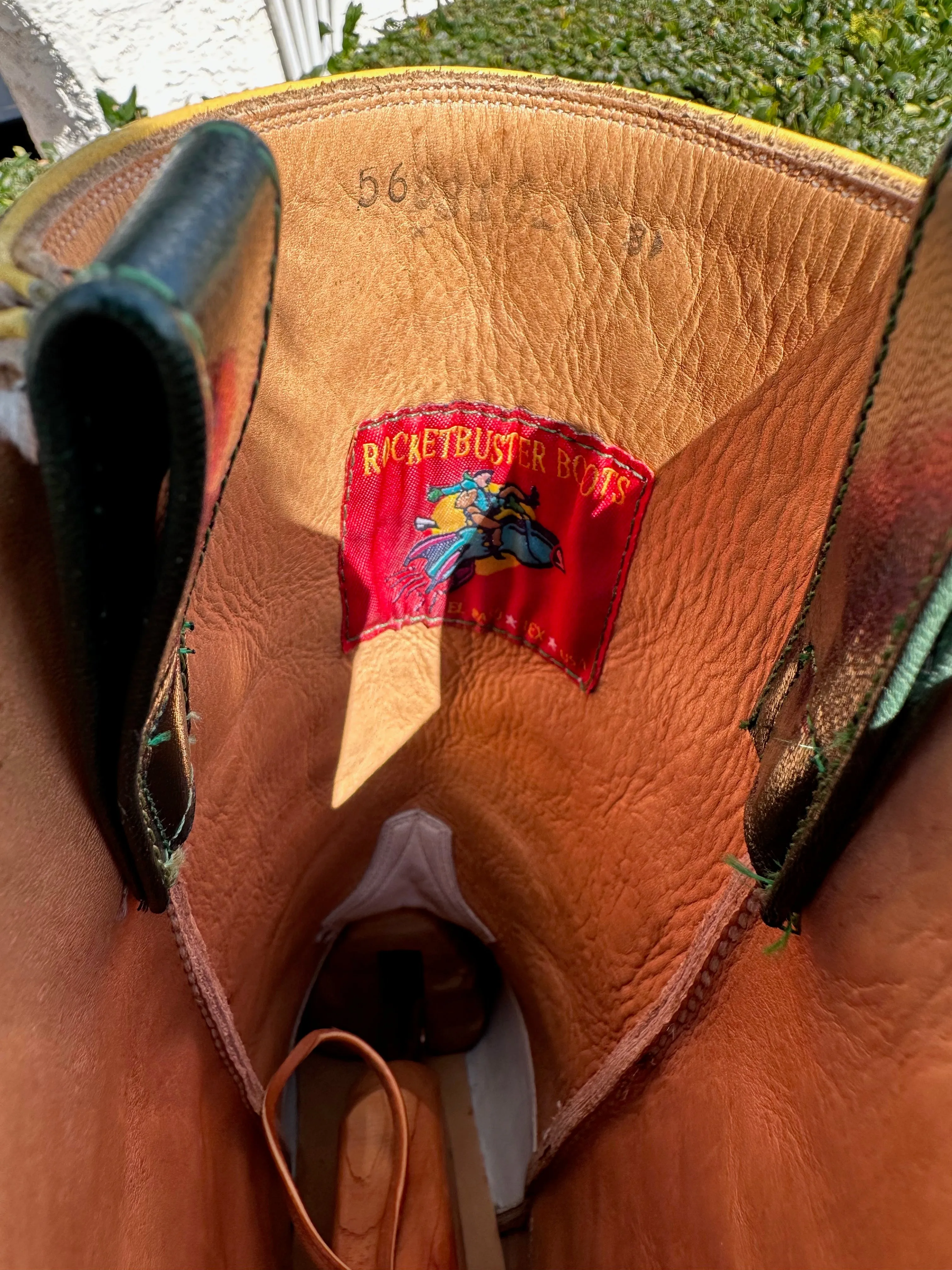 Rocketbuster Custom Corazon Cowboy Boots size 10 D UNWORN