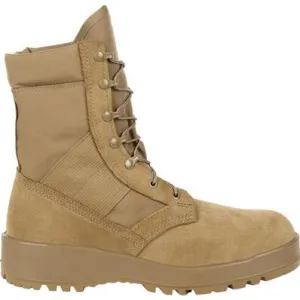 Rocky Men's Entry Level Hot Weather 8" Soft Toe USA Made Military Boot- RKC057