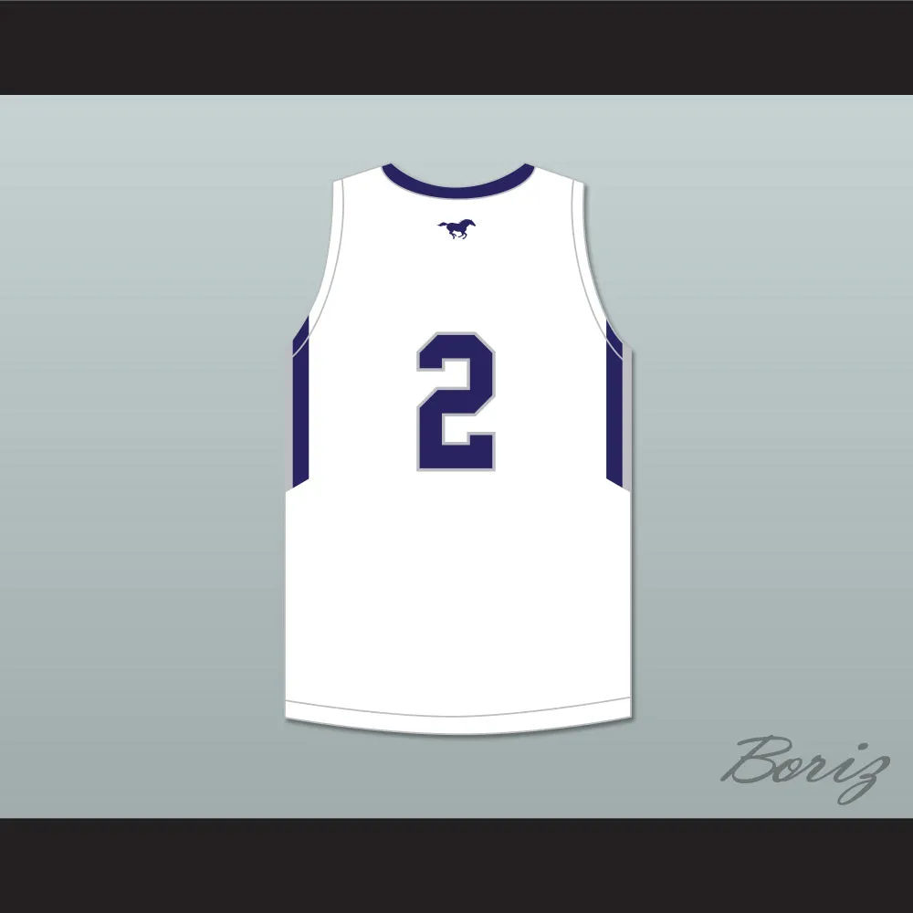Scotty Pippen Jr 2 Sierra Canyon School Trailblazers White Basketball Jersey 1