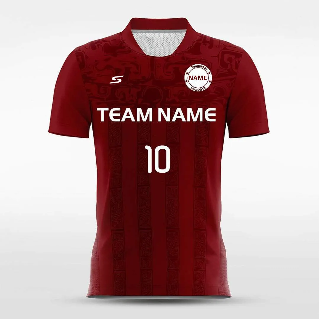 Silk-Road-Men’s Sublimated Soccer Jersey