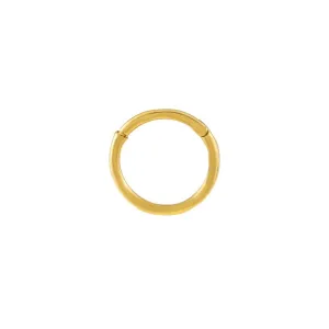 Solid Cartilage Huggie Earring 14K