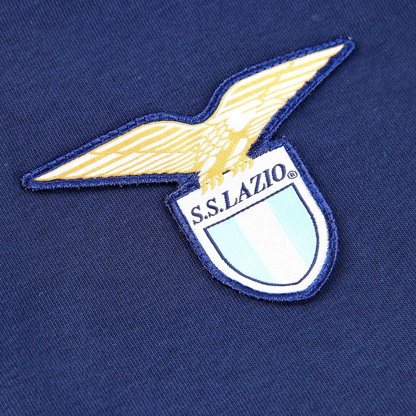 SS Lazio hooded casual presentation tracksuit 2024/25 navy - Mizuno