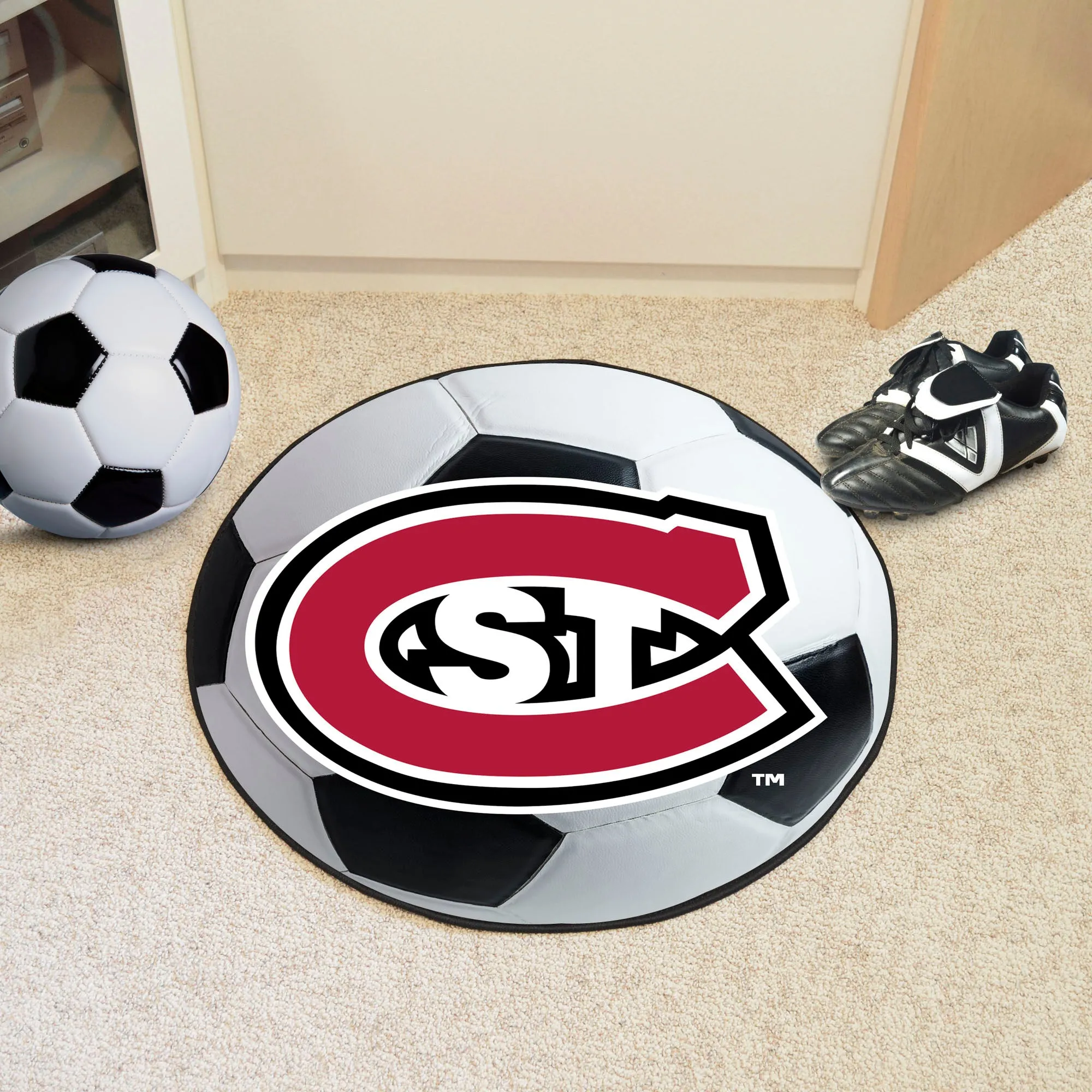 St. Cloud State University Soccer Ball Mat