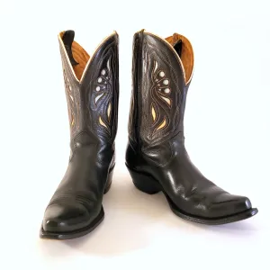 STOLEN 6/21/24 Vintage Black Acme Women's sz 5-1/2A Cowboy Boots