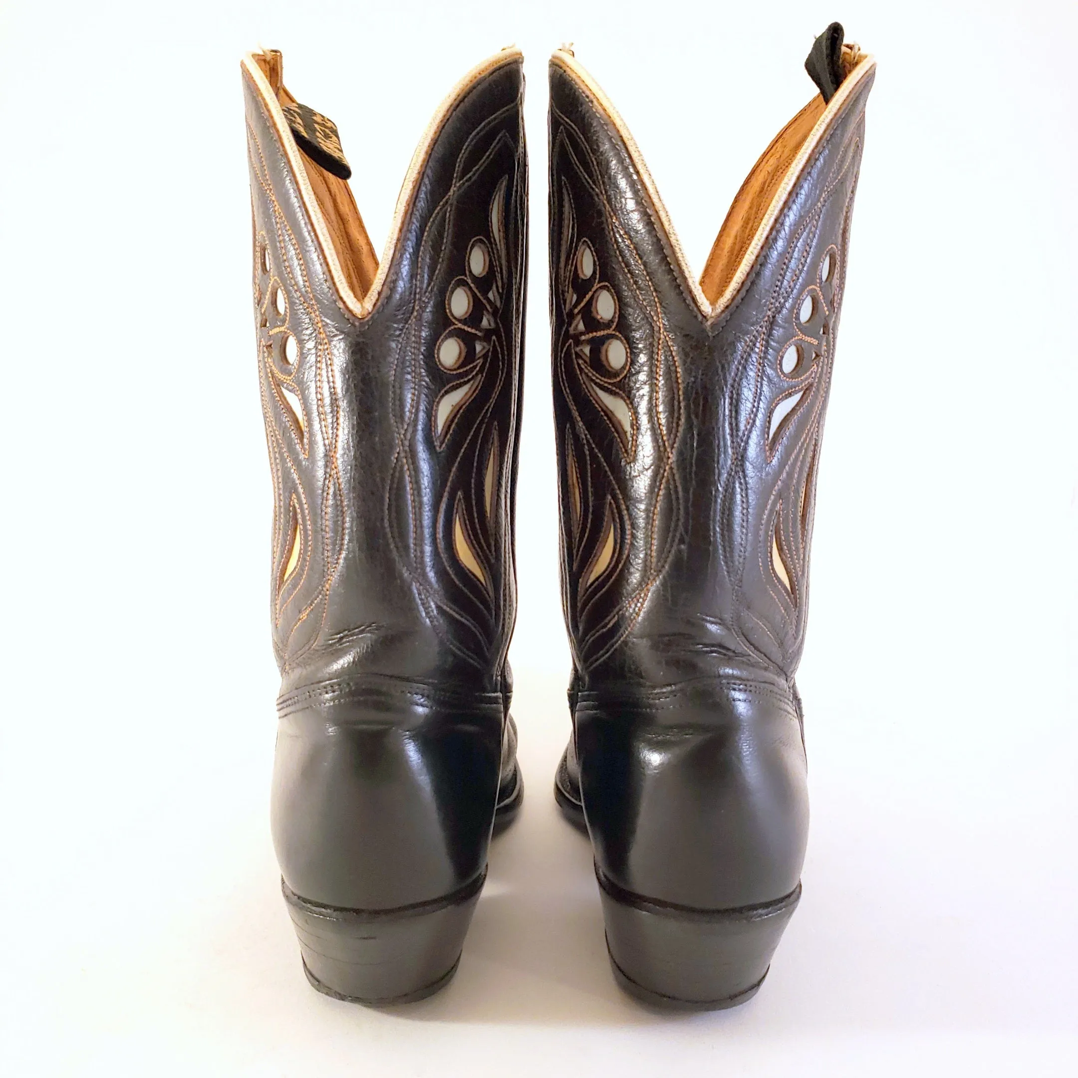 STOLEN 6/21/24 Vintage Black Acme Women's sz 5-1/2A Cowboy Boots
