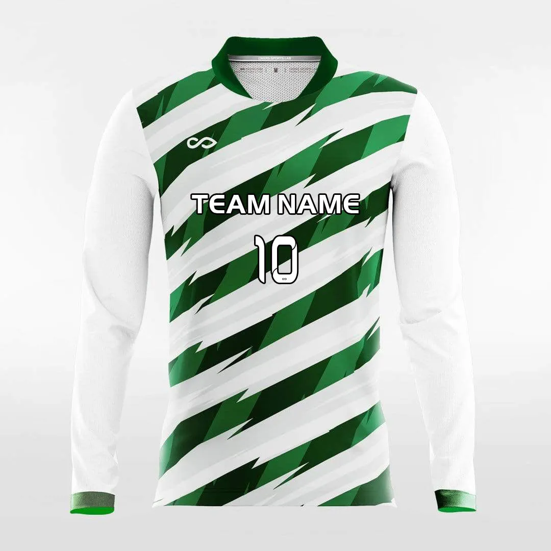 Thorn - Customized Men's Sublimated Long Sleeve Soccer Jersey