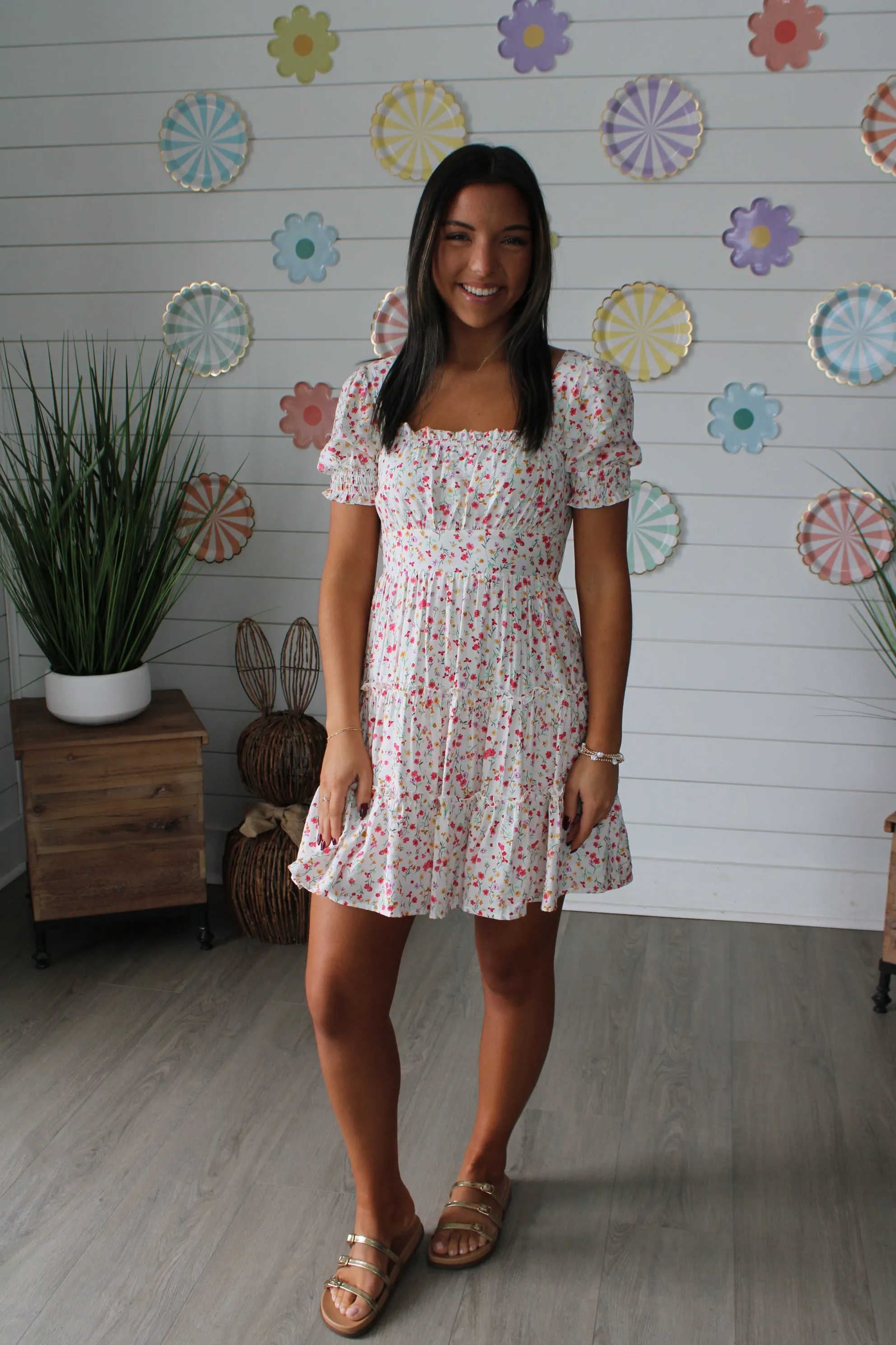 Time For Tea • White Floral
