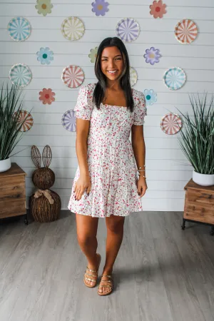 Time For Tea • White Floral