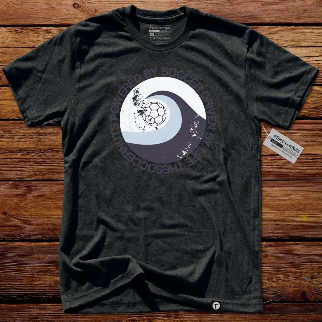 #TSNlife T-Shirt - Powered By Soccer Driven By Life