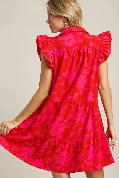 Umgee Chasing Sunsets Tiered Dress