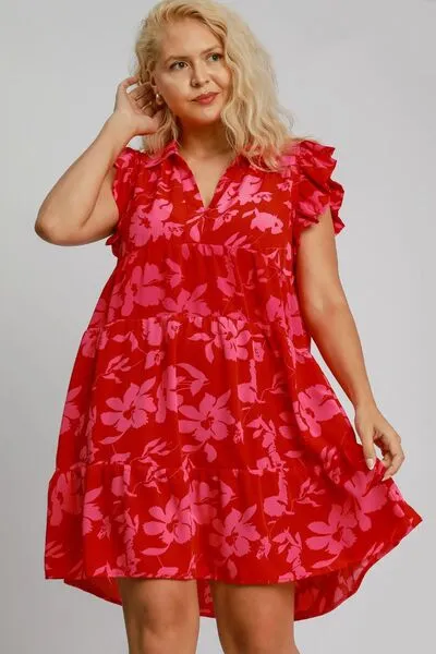 Umgee Chasing Sunsets Tiered Dress