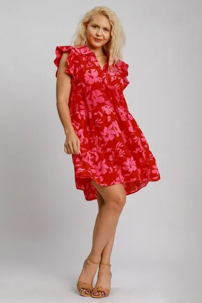 Umgee Chasing Sunsets Tiered Dress