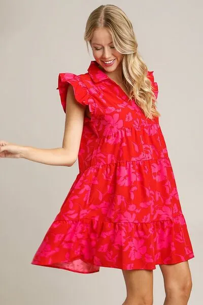Umgee Chasing Sunsets Tiered Dress